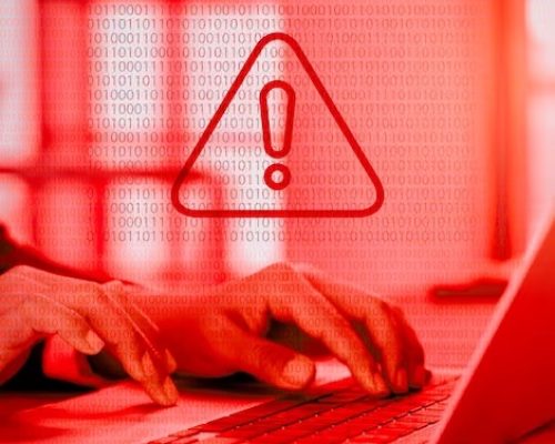 virus alert red hacked error malware attention danger warning with laptop computer.jpg virus alert red triangle system hacked error sign malware attention danger symbol warning showing Recuperar Archivos Borrados